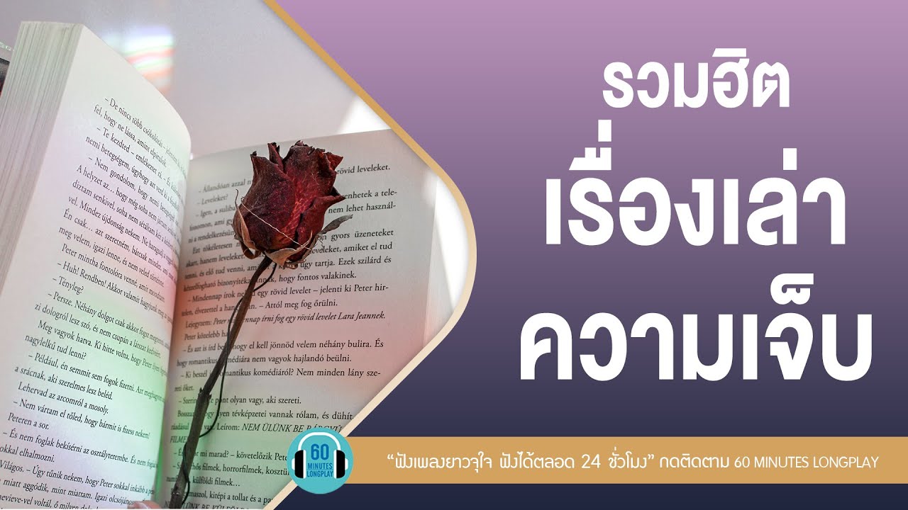 รวมฮิต เรื่องเล่าความเจ็บ lเงียบๆ คนเดียว,จม ,สิ้นสุดสักที  l【LONGPLAY】