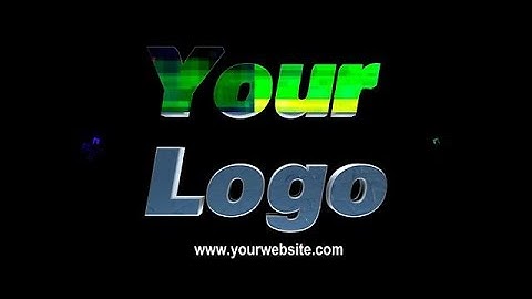 Create an Animated Gaming Glitch Logo Intro Video - MakeWebVideo.com
