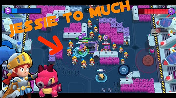 Brawl Stars - Gameplay part #26 jessie fighter (ios, Android)
