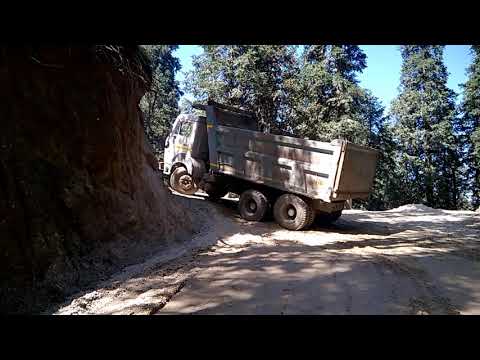 Dangerous Hill Truck Driving in Himachal @apnahimachaltv