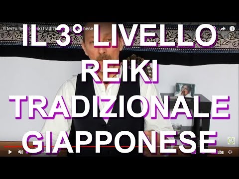 Il terzo livello Reiki tradizionale giapponese