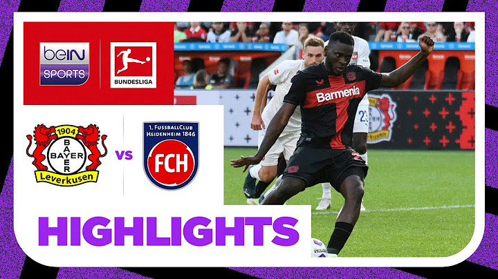 Bayer Leverkusen v Heidenheim | Bundesliga 23/24 | Match Highlights
