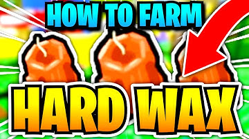 How to Get Hard Wax Fast! [Best Method] - Bee Swarm Simulator ---