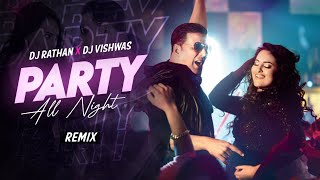 PARTY ALL NIGHT REMIX | DJ RATHAN X VISHWAS | SUMANTH VISUALS | COLLABORATION VOL-12