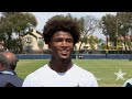 George Pickens, Caleb Downs, & Cowboys Players on Final Day in Oxnard | Player Interviews