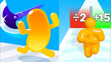 Join Blob Clash 3D | Tall Man Run Level Up Gameplay | All Levels Gameplay| nonsense gaming