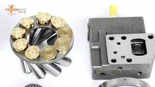 A11VO A11VO145 A11VO160 A11VO175 A11VO190 A11VO200 Hydraulic Piston Pump Parts With Rexroth