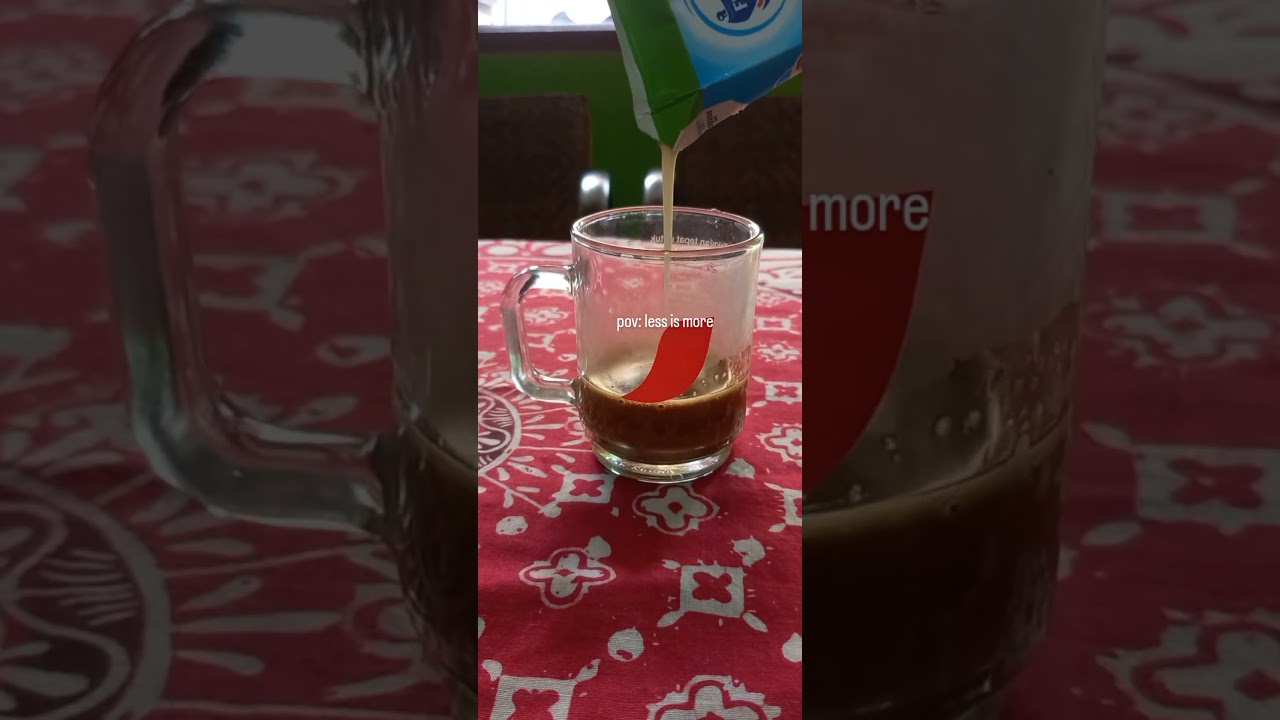simple coffee with 
