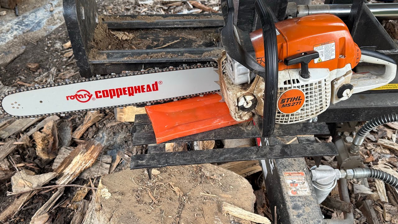 How to sharpen a chainsaw chain - YouTube