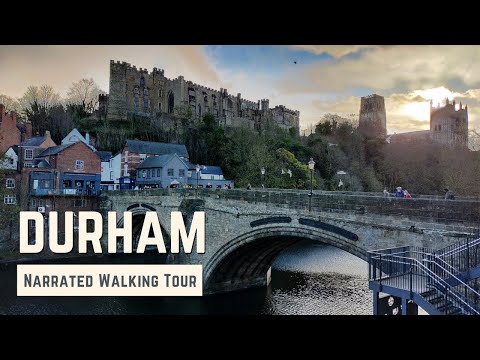 DURHAM | 4K Narrated Walking Tour | Let's Walk 2021