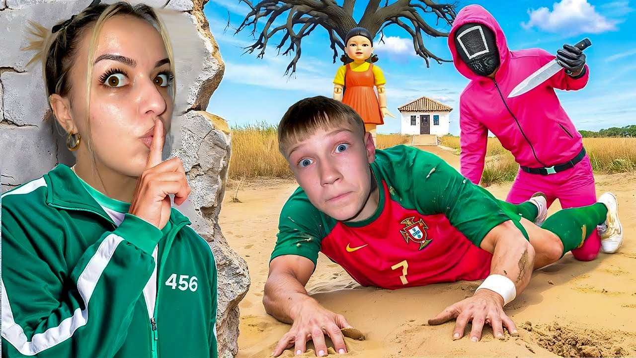 PRVI PUT IGRAMO SQUID GAME SKRIVAČA U BOJI !