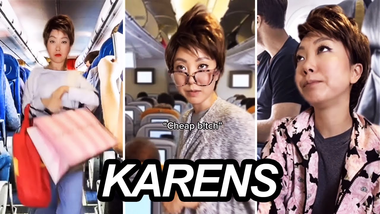 Karen stories on the plane YouTube