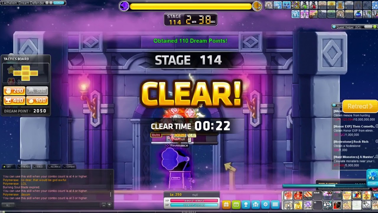 [GMS v191] How to do Dream Defender (101+) with Hero