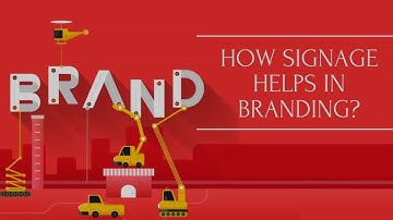 How Signage Helps in Branding