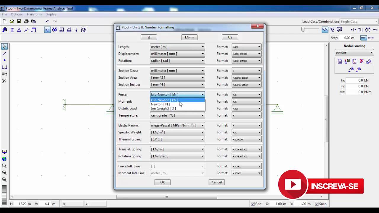 🏗INTRODUÇÃO FTOOL - CALCULO DE VIGAS