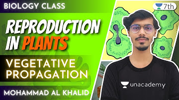 Class 7 Biology Unacademy | Reproduction In Plants | Vegetative Propagation | Mohammad Al Khalid