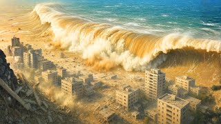 Download Lagu TSUNAMI 17 METER MENERJANG ISRAEL‼️DAMPAK DARI RUDAL BALISTIK IRAN MP3