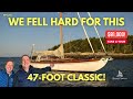 We Fell Hard for This 47-Foot Classic Sailboat! Eldredge-McInnis Cutter at $60k | TOUR