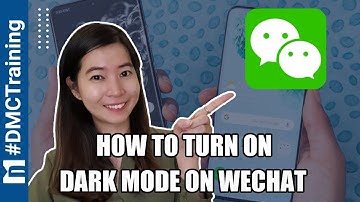 How To Turn On Dark Mode On WeChat | WeChat Dark Mode Off | Dark Mode Tutorial