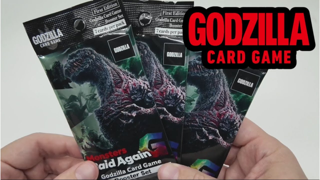 First Impressions Opening The NEW Godzilla Trading Card Game