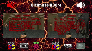 [OVM] Ultimate DOOM (mt32-pi, General MIDI vs CMI8738)