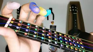 Ukulele Soprano 21 Color Strings