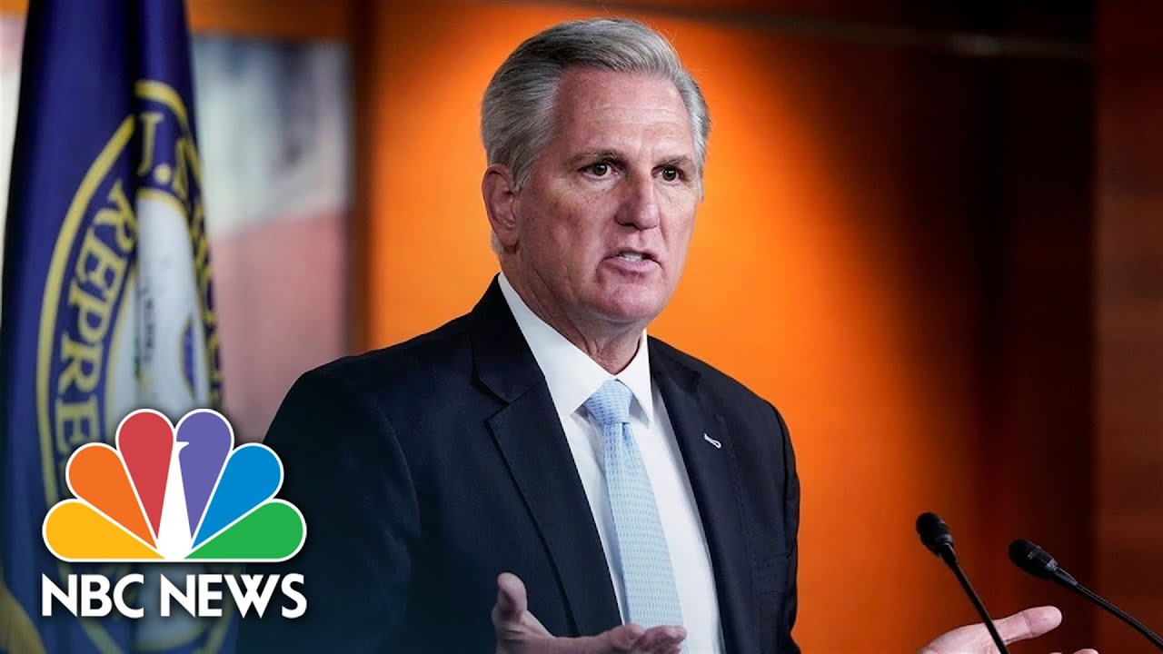 Kevin McCarthy holds media availability | NBC News