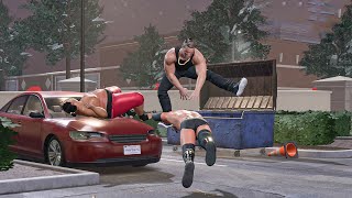 Pat McAfee Just Shocked Yokozuna And William Regal In The Parking Lot
