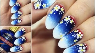 DIY | Sweet White Flower Nails - 17.May 2016 Special