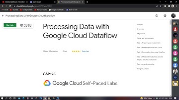 Processing Data with Google Cloud Dataflow #googlecloud #qwiklabs #CodingBuddies