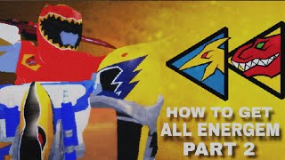 How To Get All Energem Including D And King Kyoryu Red In Prsg