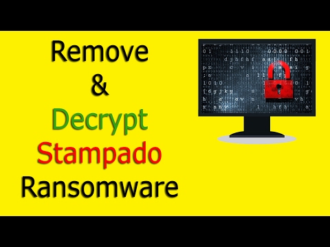 Remove & Decrypt Stampado Ransomware (.locked extension)