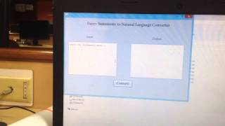 Fuzzy Logic to Natural Language Converter