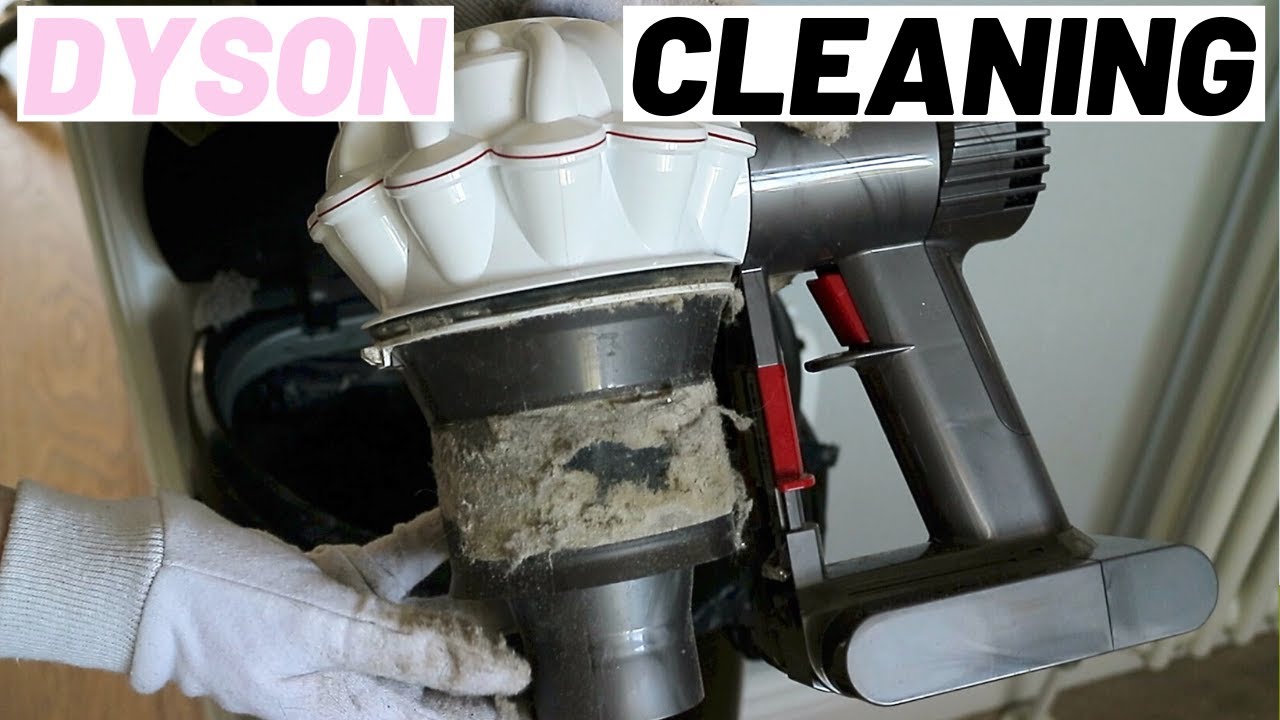 HOW TO DEEP CLEAN A DYSON VACUUM CLEANER | STEP BY STEP BREAKDOWN - YouTube