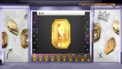NBA 2K19 my team free token locker code