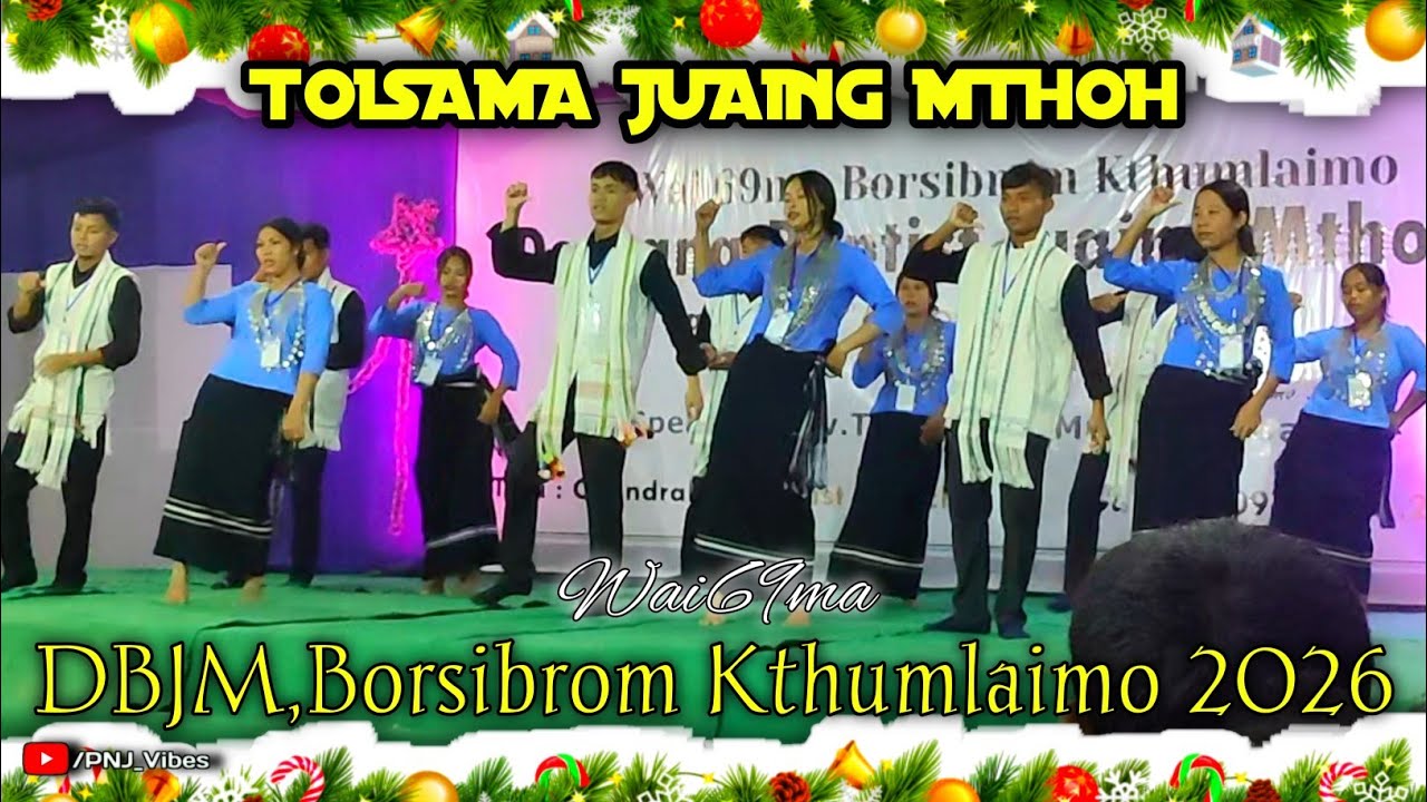 Toisama Baptist Church | Dasda Toisama Juaing Mthoh | Kanai Kanai Kaubru Gospel Cover Dance 