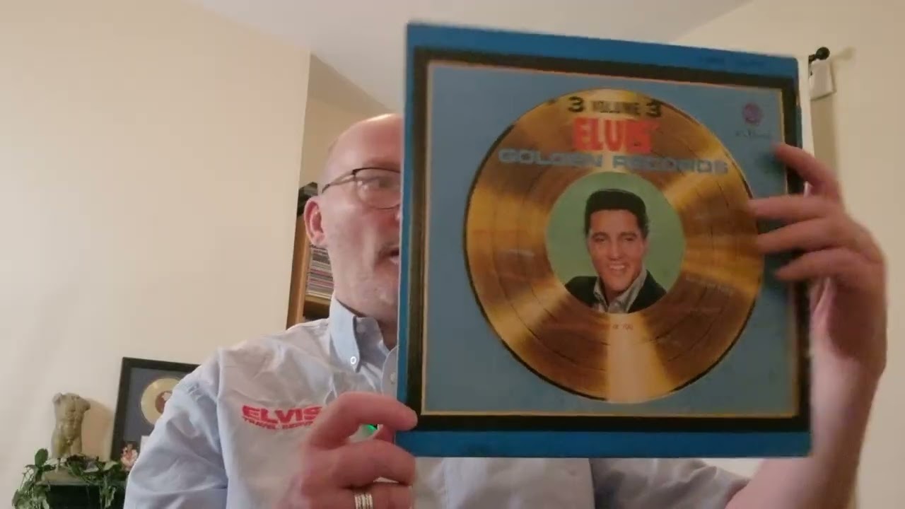 Виниловые пластинки Elvis Presley Golden Records, тома 1-5.