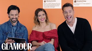 The Cast of 'This Is Us' Gives Advice to Strangers on the Internet | Glamour
