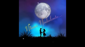 Thumbnail of Kannada love song💜❤️Ninna Nodalento #blackscreen #lyrical #video#song#watsapp#status#viralshorts🌈💕