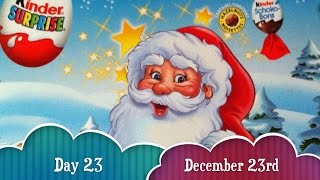 Day 23 Kinder Surprise Egg Advent Calendar Surprise Toys December 23rd