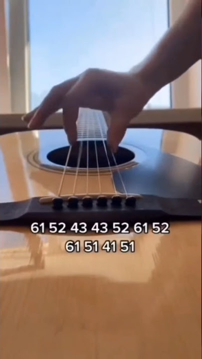 YouTube Shorts Guitar Tutorials be like: