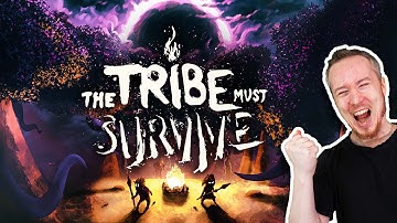 I accidentally played this game for 12 hours in a row... (part 2) | Sponsored The Tribe Must Survive
