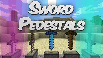 The Sword in the Stone in Minecraft - Sword Pedestal Mod Showcase