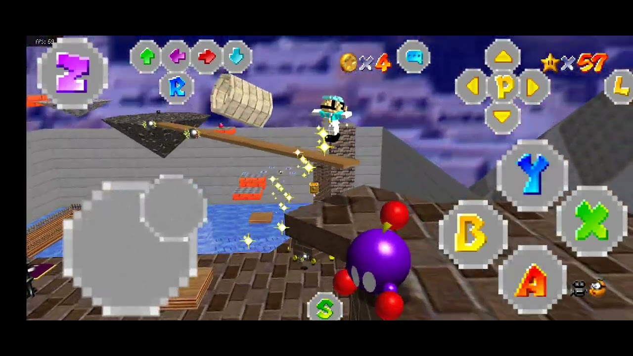 Vídeo de Mario 64 Coop com mod