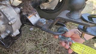 Universal 3-Way Hitch Adapter for ATV/UTV | Ball, Pin, and Hook Combo Hitch Attachment