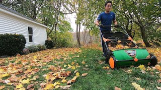 Scotts Lawn Sweeper Push Reel Leaf Clearance