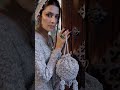 Front-open pishwas in sheer net. Dense resham flora, kora, naqshi 3D zardozi + crystal work #lahenga