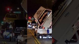 LOWRIDER MINI TRUCKS BED DANCING! Whittier Blvd, East Los Angeles California #minitruck #hydraulic