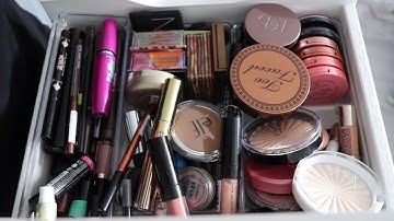 ASMR Makeup Declutter & Organization