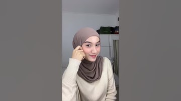 Tutorial hijab pashmina instant #tutorialhijab #hijabstyle #shortvideo #like #subscribe